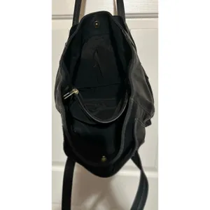 Kim Rogers Women's Black Textured Handbag Deep Pockets‎ Outside Handbag thumbnail 5