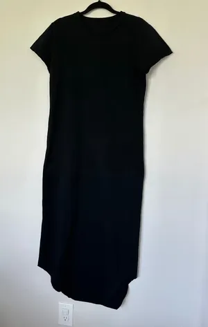 Frank and Eileen Black Tee Shirt Dress Size M thumbnail 1