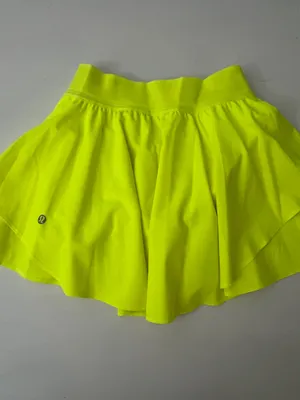 Lululemon Court Rival High-Rise Skirt Highlight Yellow thumbnail 5