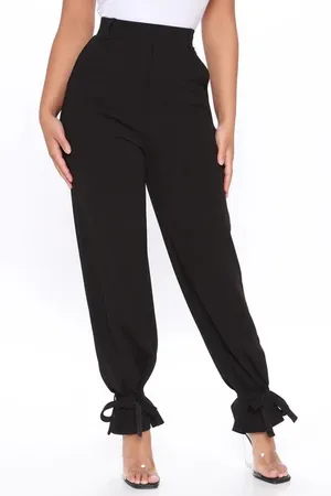 Black Bow Trousers thumbnail 1