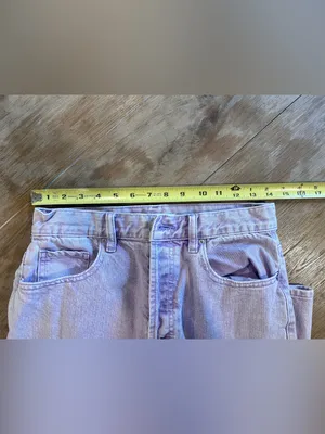 PacSun Lavender Pastel High-Rise Bootcut Jeans, 29 thumbnail 7