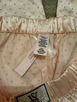 Victoria’s Secret Signature Satin Long Pajama Set thumbnail 6