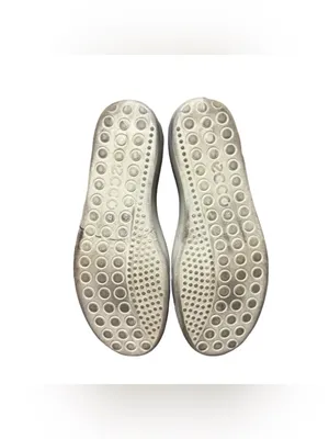 ECCO Soft Shoes Women's 7 Black Suede Comfort Slip On Sneaker Travel Casual thumbnail 6