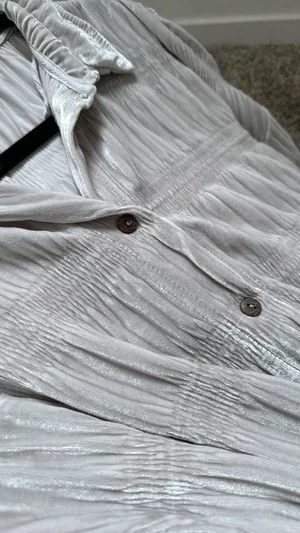 Velvet Button Down Shirt thumbnail 4