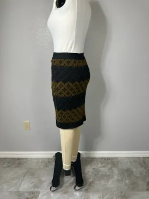 Ann Taylor Skirt Size 6 Crochet Lace Pencil thumbnail 9