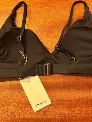 Quince Black Bikini Set NWT thumbnail 2