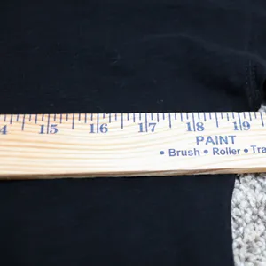 LRL Ralph Lauren Jeans Co Black Long‎ Sleeve Henley Hoodie Size M Y2K Activewear thumbnail 6