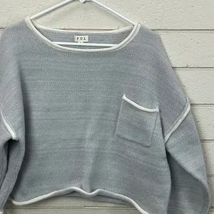 POL Gray Sweater size S thumbnail 8