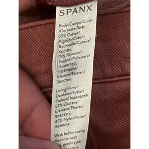 Spanx Pants Womens Small Pink Skinny Jegging Pull On Shaping Twill Stretch thumbnail 9