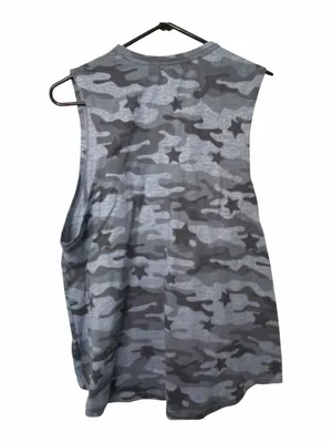 PJ Salvage Women's Blue Camo Print Jogger Pants and Matching Tank thumbnail 8