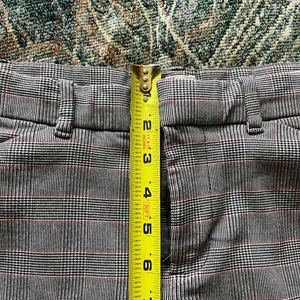 GAP Gray Signature Skinny Ankle Pants Checkered Red and Black SZ 6 High-Rise thumbnail 10