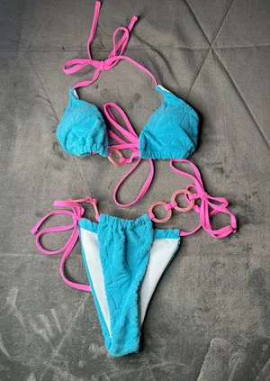 Bikini Set Blue thumbnail 1