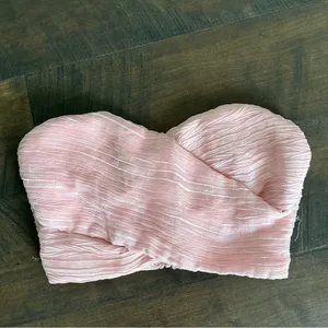 Revolve Pink Crop Top thumbnail 9