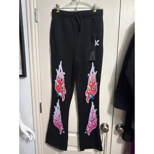 KDNK Flame Star Unusual Sweatsuit Y2K Hoodie Flare Sweatpants Matching Set thumbnail 6
