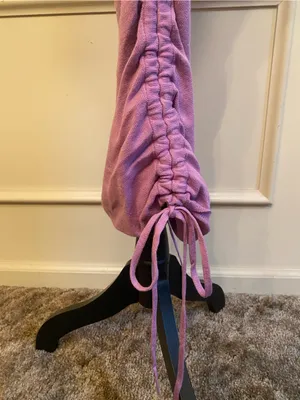 REVOLVE Lovers + Friends Lilac Purple Drawstring Midi Skirt Cinched Sides thumbnail 4