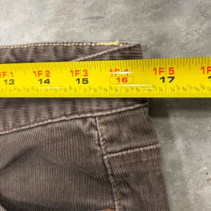 Polo Jeans Co Ralph Lauren Brown Corduroy Pants Womens 10x32 Straight Leg thumbnail 5