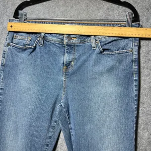 Y2K SO Wear It Declare It Flare Bootcut Jeans Womens 15 Avg Stretch‎ thumbnail 2
