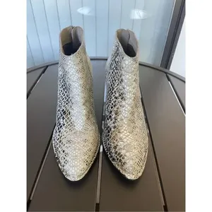 Diba True Snakeskin Ankle Booties Size 7 thumbnail 14