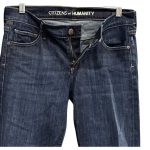 Citizens of Humanity Dita Petite Bootcut Jeans Women's 27 Dark Wash Stretch‎ thumbnail 5