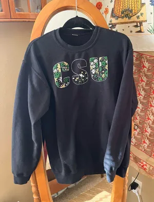 CSU crewneck Black thumbnail 1