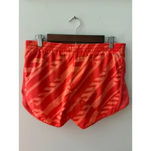 Nike Dri-FIT Women’s Medium Coral Print Lined Running Athletic Shorts thumbnail 3