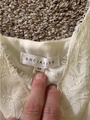White Lace Socialite Top thumbnail 2