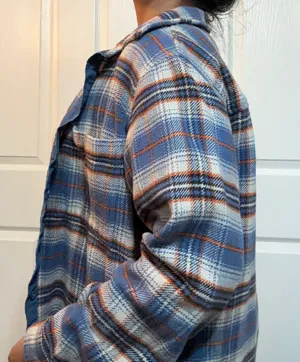 American Eagle Oversized Button Up Shirt thumbnail 2