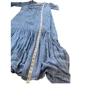 Sundress X Revolve Maria Maxi Dress in Roma Powder‎ Blue XS/S thumbnail 9