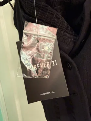 Forever 21 Black Halter Button Vest  thumbnail 4
