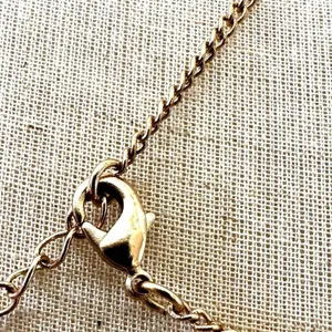 Gold tone open heart pendant necklace thumbnail 8