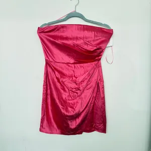 Sau Lee Pria Pink Strapless Mini Dress thumbnail 6