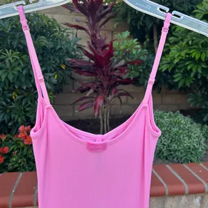 NWT RARE SKIMS Bubblegum Pink Dress Size S thumbnail 2