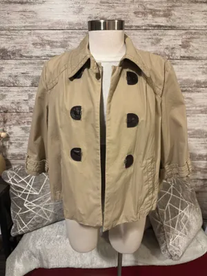 American Eagle Outfitters Khaki Coat thumbnail 1
