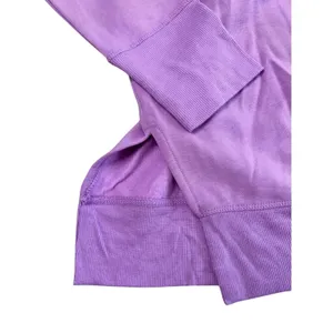 90 Degrees by Reflex Lounge Modal Top Sweatshirt Purple XL NWT‎ Athleisure thumbnail 9