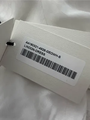 Alexis Lindon Dress White thumbnail 7