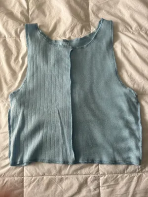 American Eagle Outfitters Blue Tank Top thumbnail 1