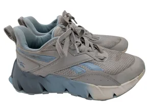 Reebok Zig Dynamica 4 Womens Grey Blue Running Shoes Sneakers US‎ 5.5 FFC0096069 thumbnail 1