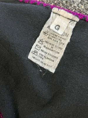 Artisan Made in Mexico Floral Embroidered Top Size Large thumbnail 4