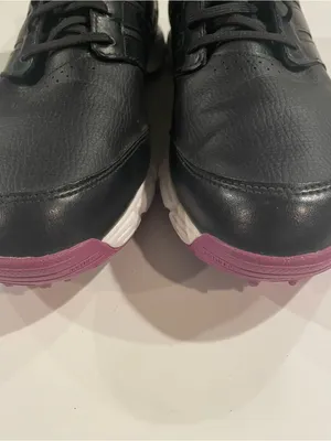 Adidas Response Light Golf Shoes Women’s 9 Black Purple thumbnail 4