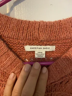 American Eagle Pink Sweater thumbnail 4
