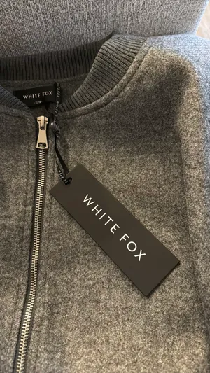 Bomber Jacket White Fox thumbnail 2