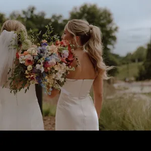 Bridesmaid Birdy Grey Dress thumbnail 2