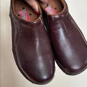 Red‎ Wing Women'S Style 2322 Leather Safety Shoes Slip-On Aluminum Toe Brown 5 thumbnail 3