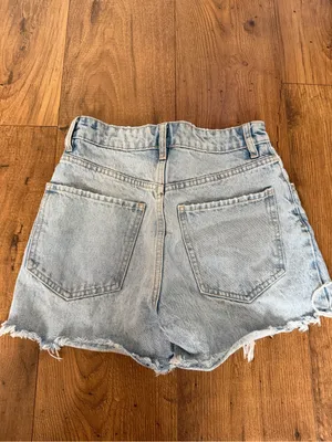 Zara denim shorts thumbnail 3