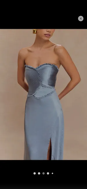 Meshki Satin Maxi Dress thumbnail 3
