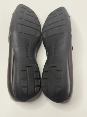 Natural Soul By Naturalizer 'Camelia'Brown Leather Loafers Size 7M thumbnail 7