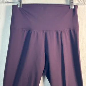 YOGALICIOUS LUX Women's Dark Plum High Waist‎ Leggings Size L Activewear thumbnail 3
