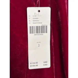 Anthropologie Montie Connie Velvet Mini Skirt size 2‎ Jewel Tone Ruched thumbnail 9