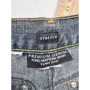 Jones New York Sport Flare Boot Cut Jeans Women 28” Waist Denim Pants Stretch‎ thumbnail 5