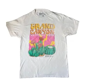 Grand Canyon National Park Cactus Graphic T-Shirt 🔥 thumbnail 1